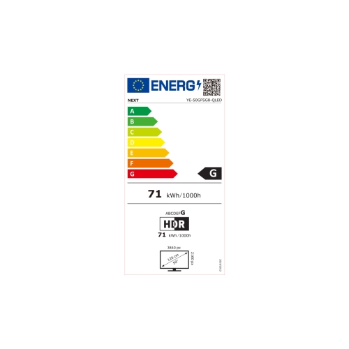 YE-50GFSG8-QLED 50